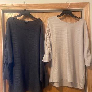 Lot of 2 Women a.n.a Tops Blouse Size XL Preowned READ DESCRIPTIONS‼️